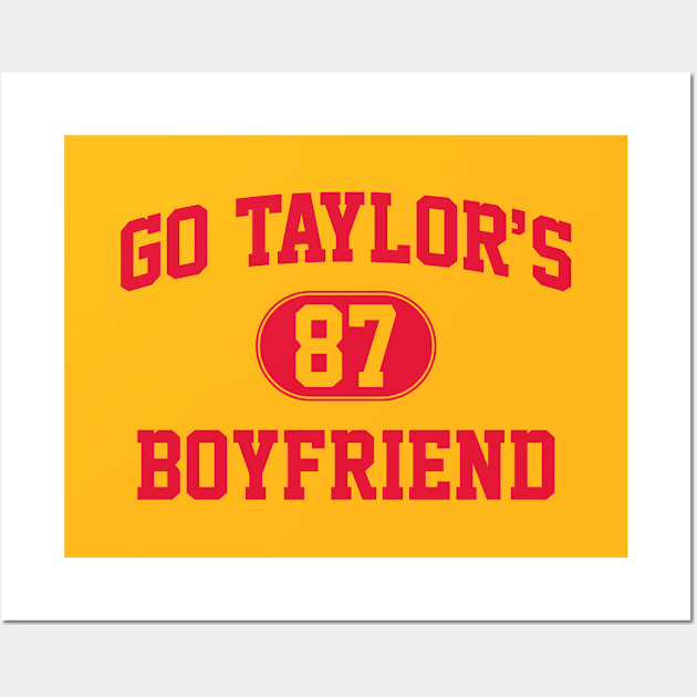 Go Taylor's Boyfriend Ver.5 Wall Art by GraciafyShine